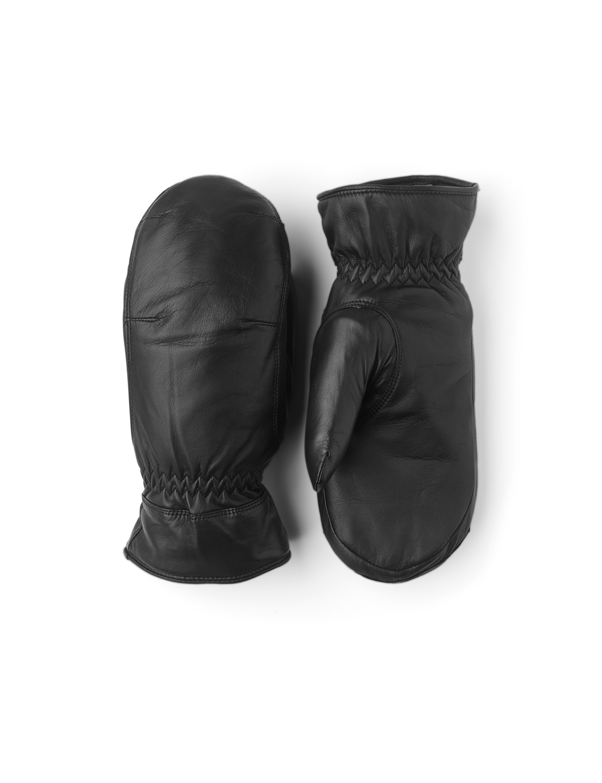 Viken lammeskinds luffer - sort